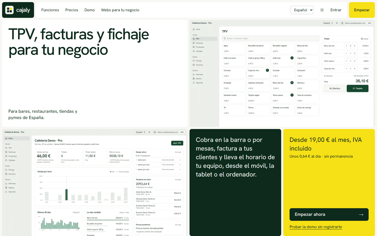 Así de clara puede quedar la tuya: esta web también la hemos diseñado nosotros.